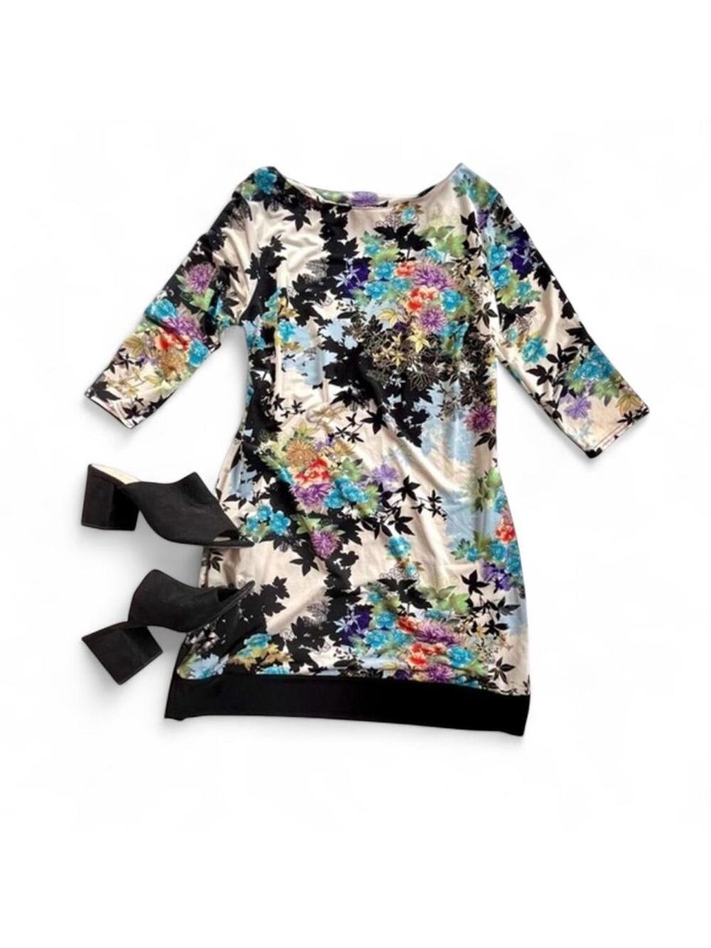 Atmosphere Japanese inspired print mini dress